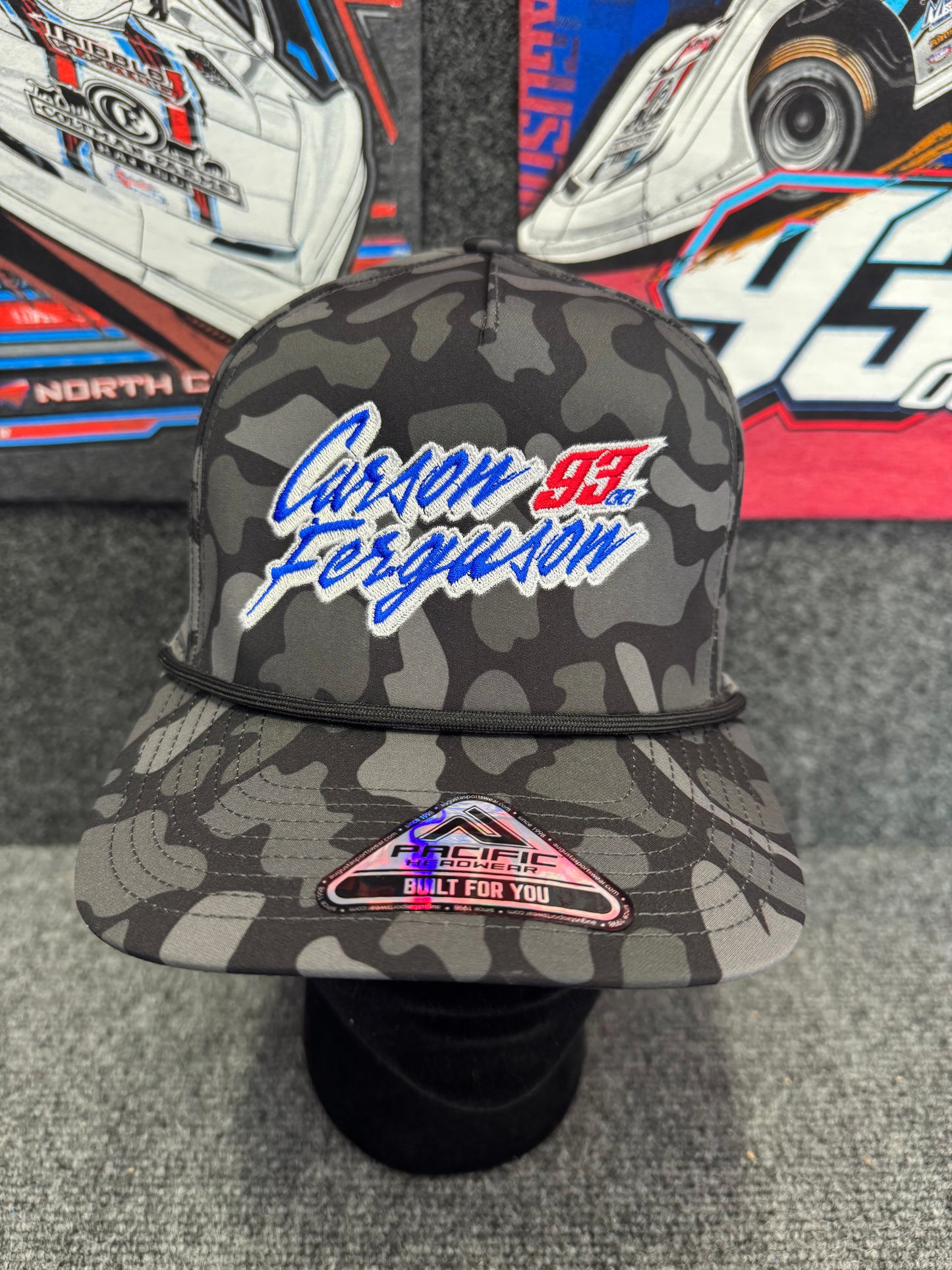 Camo Carson Ferguson Rope Hat