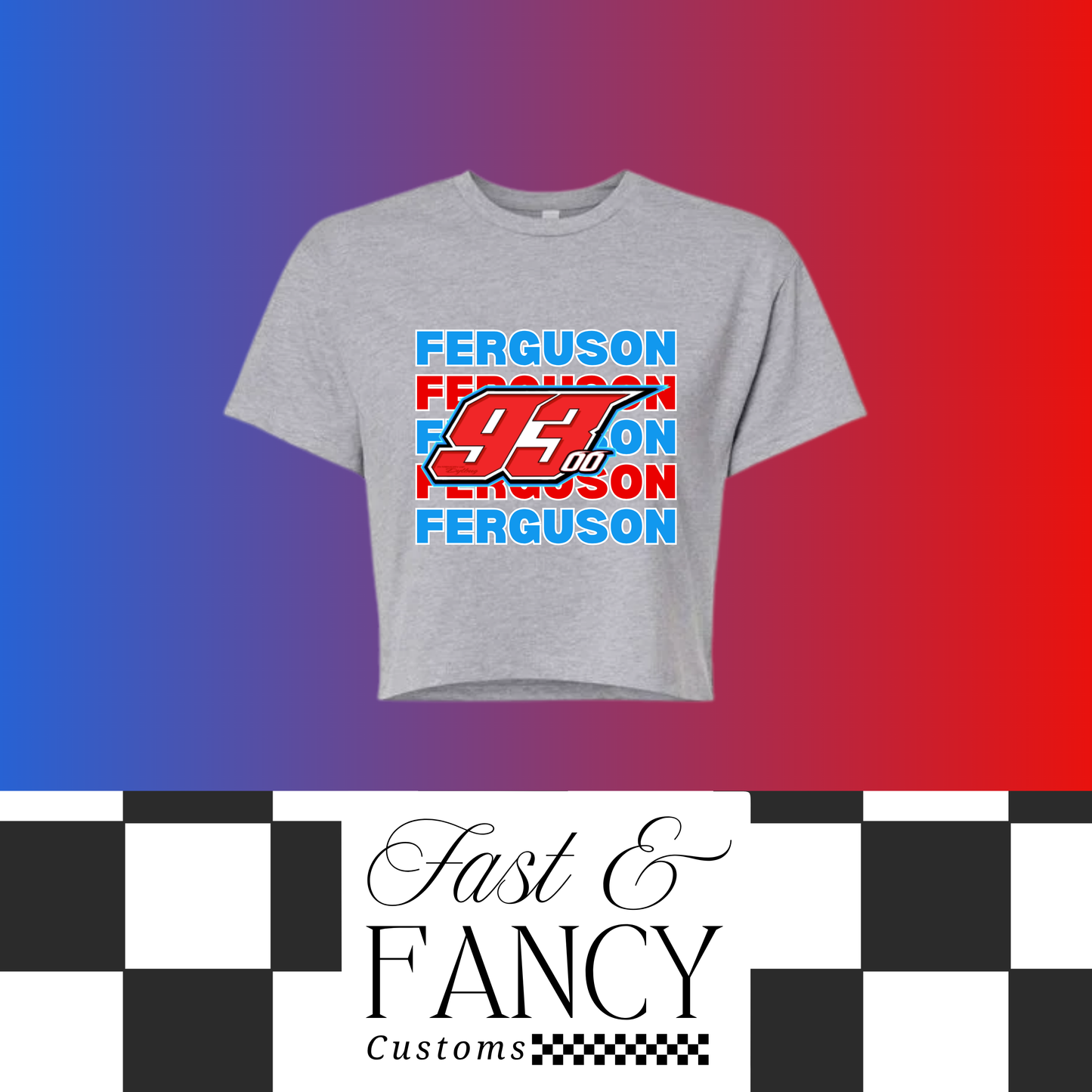 Ferguson #93 Crop Top
