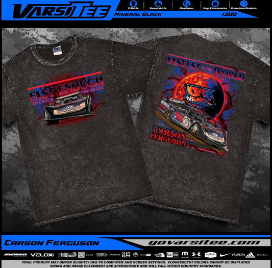 Acid wash Ferguson Things T Shirt