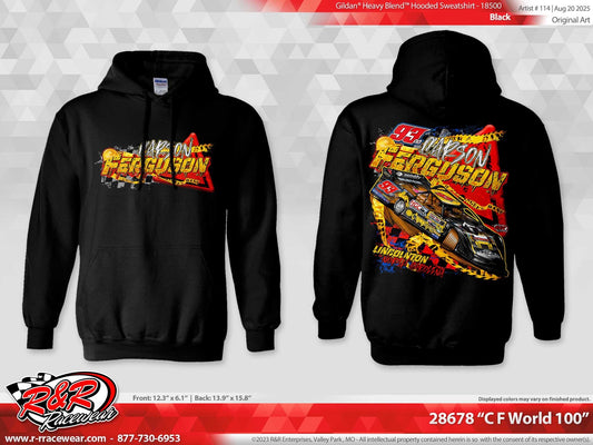 Black World 100 Hoodie