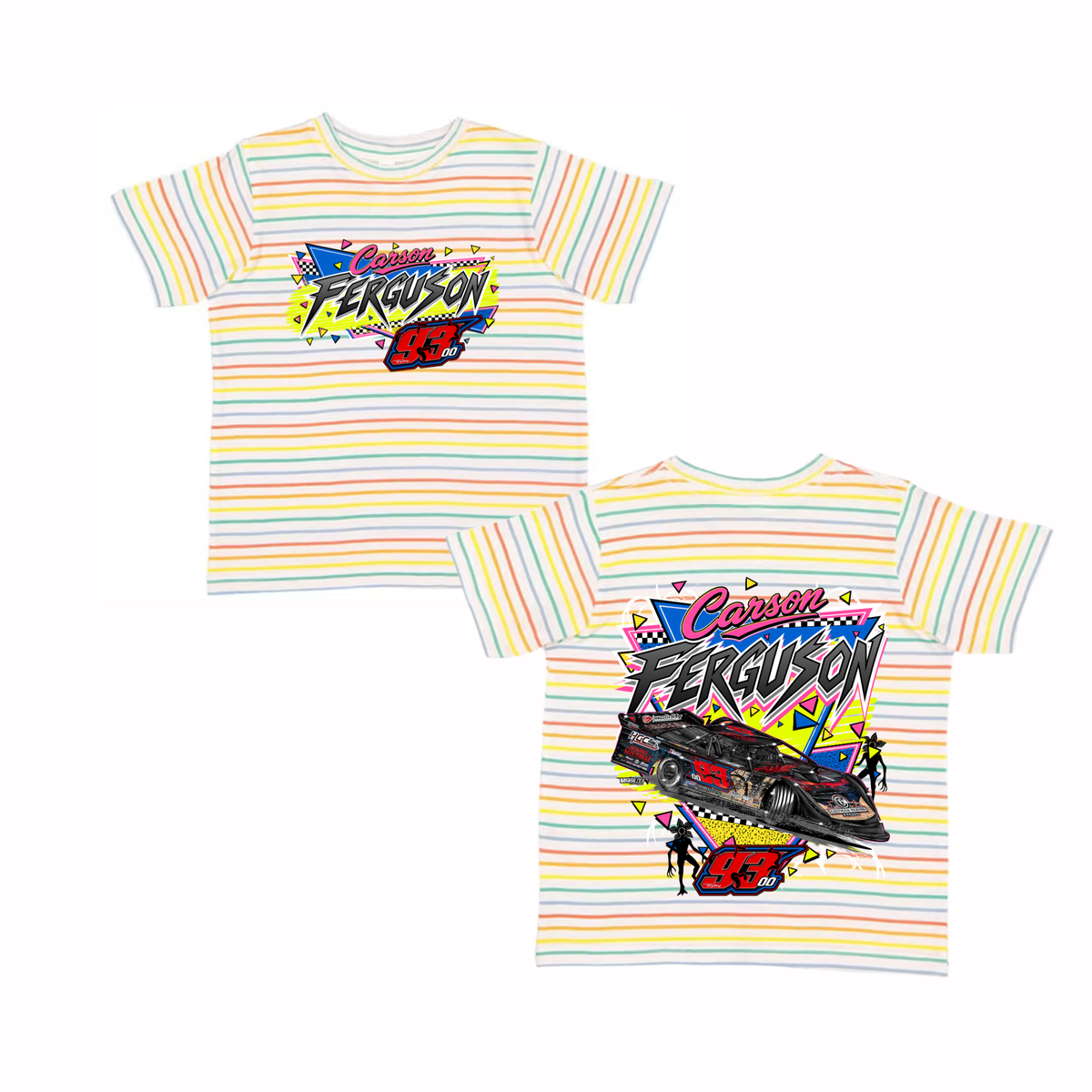 Kids Retro Rainbow Stripe Ferguson Things Twe