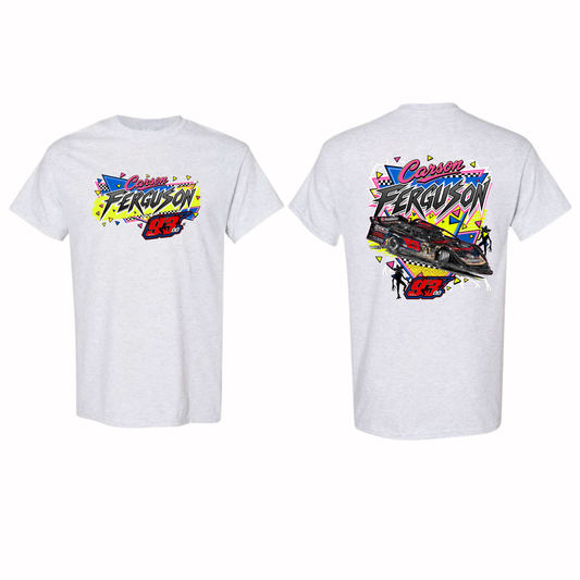Retro Ash Grey World 100 Tee