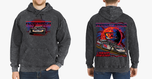 Acid wash Ferguson Things Hoodie